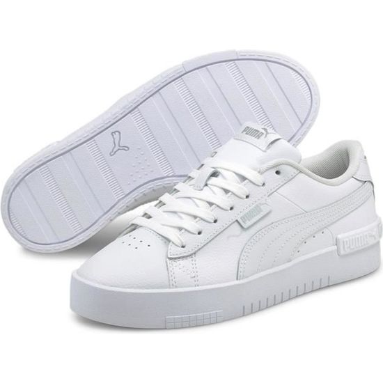Puma Jada Baskets Basses De Ville Femmes Blanc/blanc - Cdiscount Chaussures
