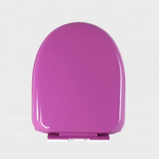 Abattant De Wc Plus Épais Avec Couvercle De Toilette Silencieux À Ralentissement Pour Toilettes