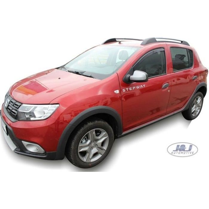 - Deflecteurs d'Air déflecteurs de vent Compatible avec Dacia Sandero 2012-2020 2 pièces