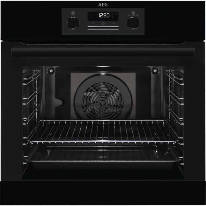 AEG BPB331021B, Moyenne, Four électrique, 72 L, 3480 W, 72 L, 30 - 300 °C