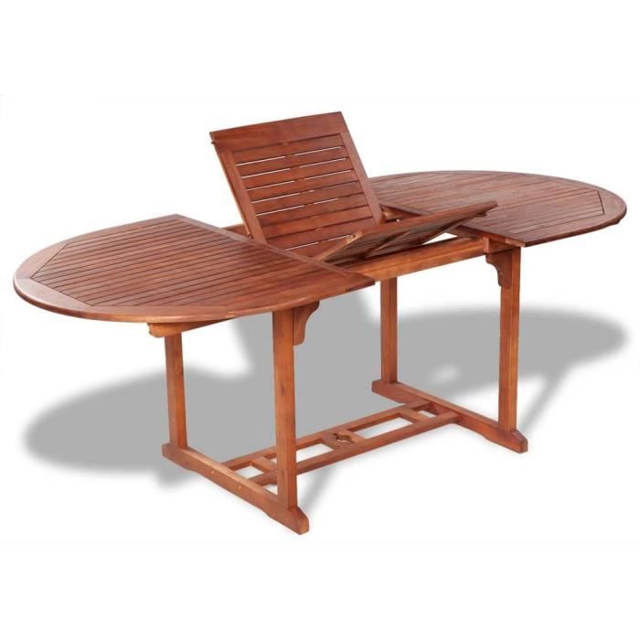 Table de jardin 200x100x74 cm Bois d'acacia massif