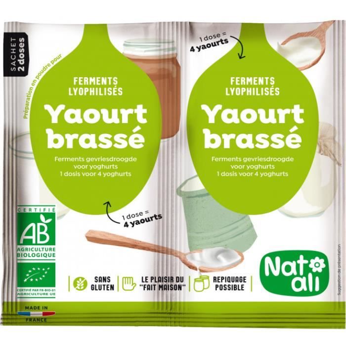 Ferment yaourt brassé 2x 6gr