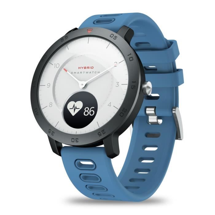 Blue Nouvelle montre intelligente hybride Zeblaze suivi de l'exercice suivi du sommeil Notifications intelligentes Smartwatch monite