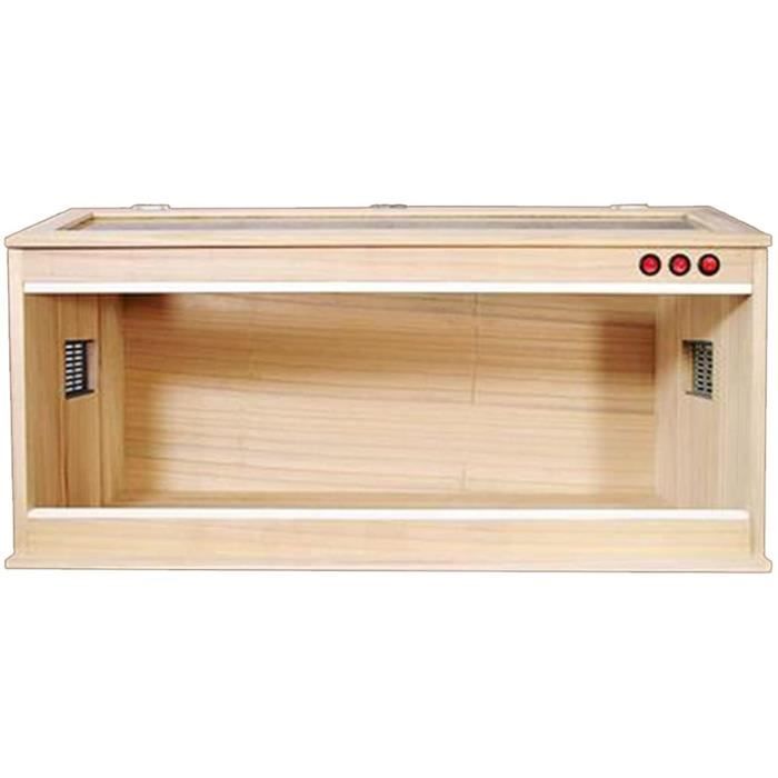 Bois OSB Terrarium Reptiles Pet Shop Box Alimentation Reproduction Montre réservoir de TransportSerpent araignée Scorpion Tor 114