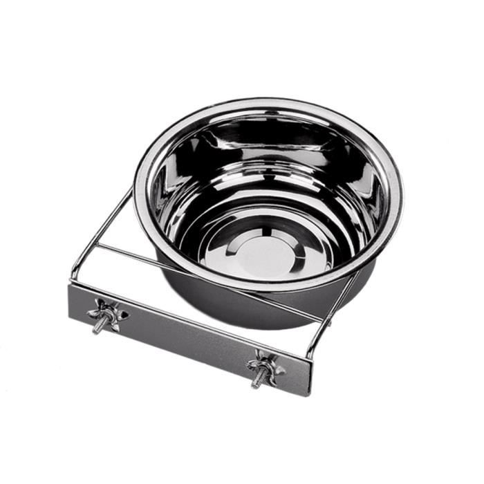 Nobby Mangeoire avec 2 Vis en INOX pour Oiseau 18 cm 1,30 L
