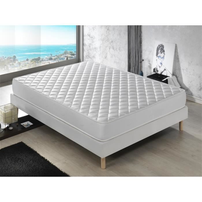 MATELAS BEST 160X200 CM A MEMOIRE DE FORME EPAISSEUR 15 CM. Accueil Moelleux et soutien ferme