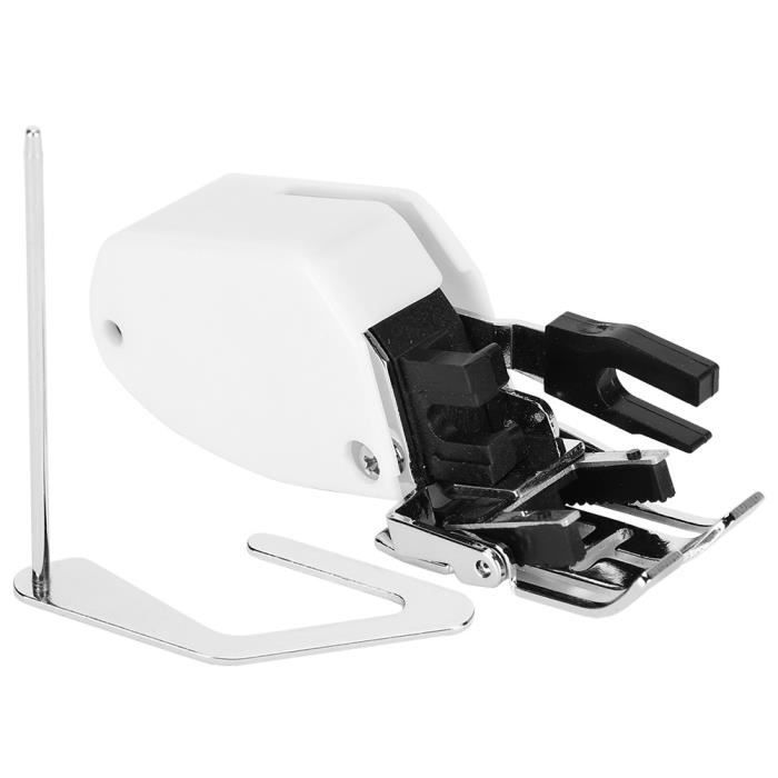 Multifonctionnelle Accessoires de couture de pied presseur de surjet de coupeur de côté de machine à coudre de ménage-GOL