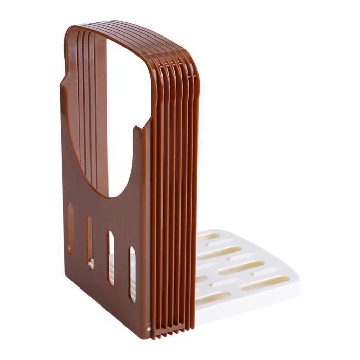 Trancheuse à pain, guillotine à bagel, trancheuse réglable facile à utiliser pour la cuisine avec base antidérapante pour la
