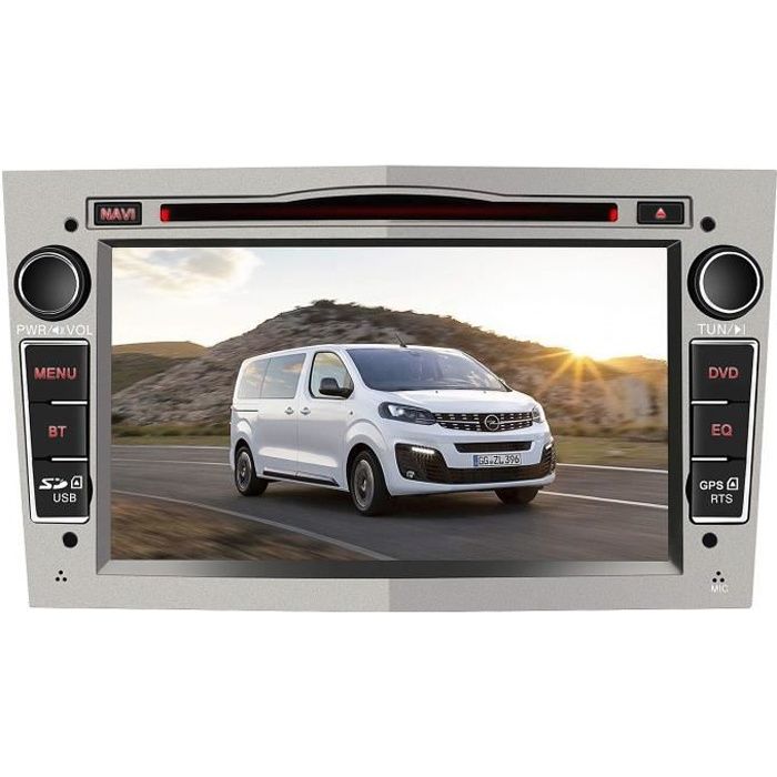 AWESAFE 7 Pouces Autoradio GPS Navigateur pour Voiture pour Opel unité de tête stéréo Voiture 2 Din avec Lecteur de CD DVD USB SD