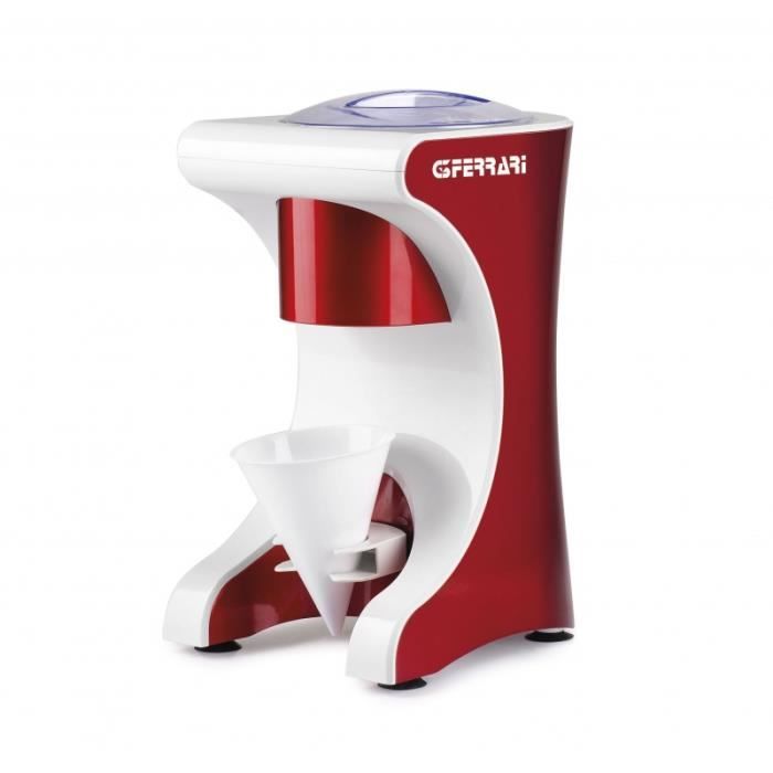 G3 Ferrari GranITA Gran, Electrique, Rouge, Blanc, 0,2 L, 500 g-min, Acier inoxydable, 60 W