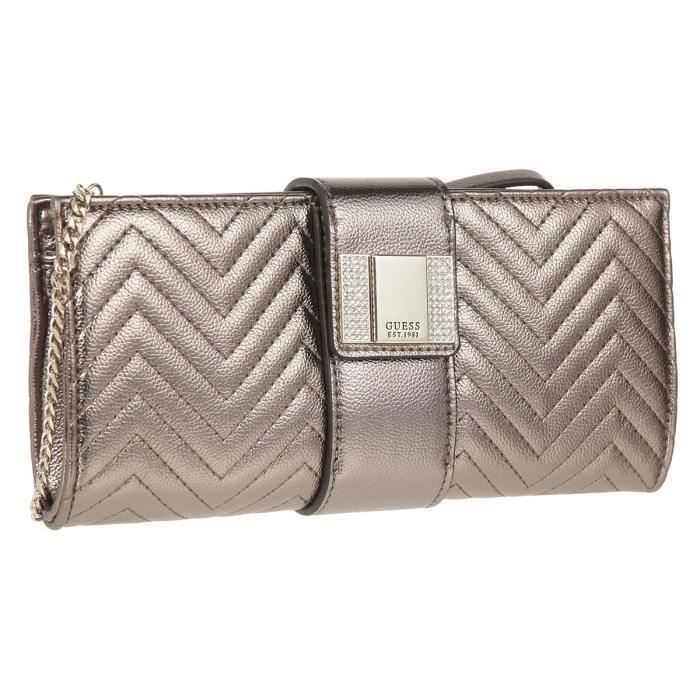 GUESS Pochette Argent Femme