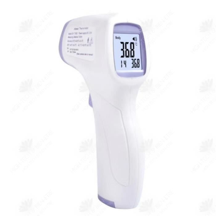 HTBE® Thermometre frontal infrarouge thermometre de temperat