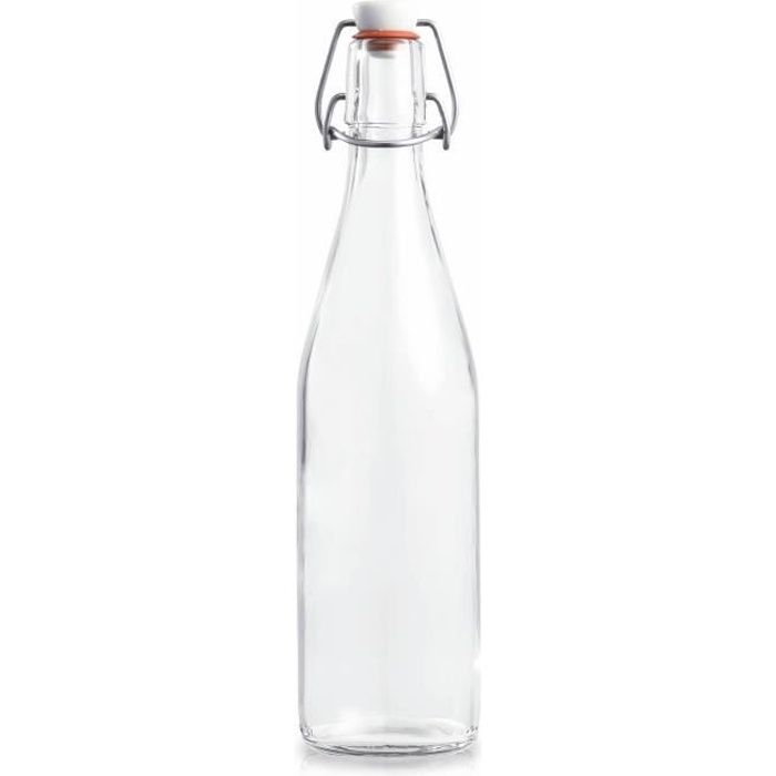 LE PARFAIT 8010838 Lot 3 bouteilles en verre - 0,5L Swing - Transparent
