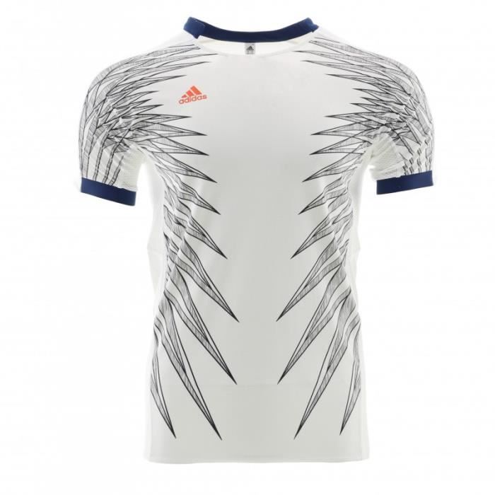 FFHB Maillot blanc extérieur France homme Adidas