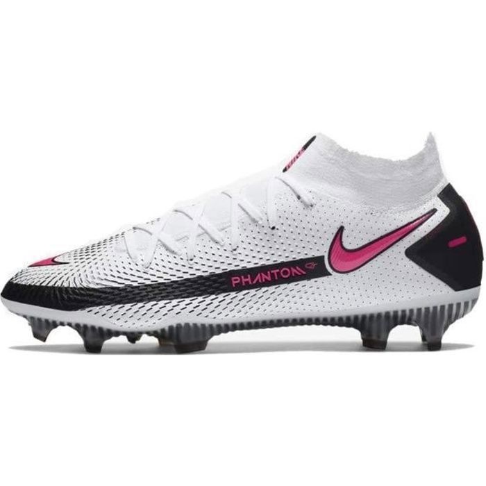 Nike Chaussures de Football Phantom Gt Elite Dynamic Fit Fg Blanc 41