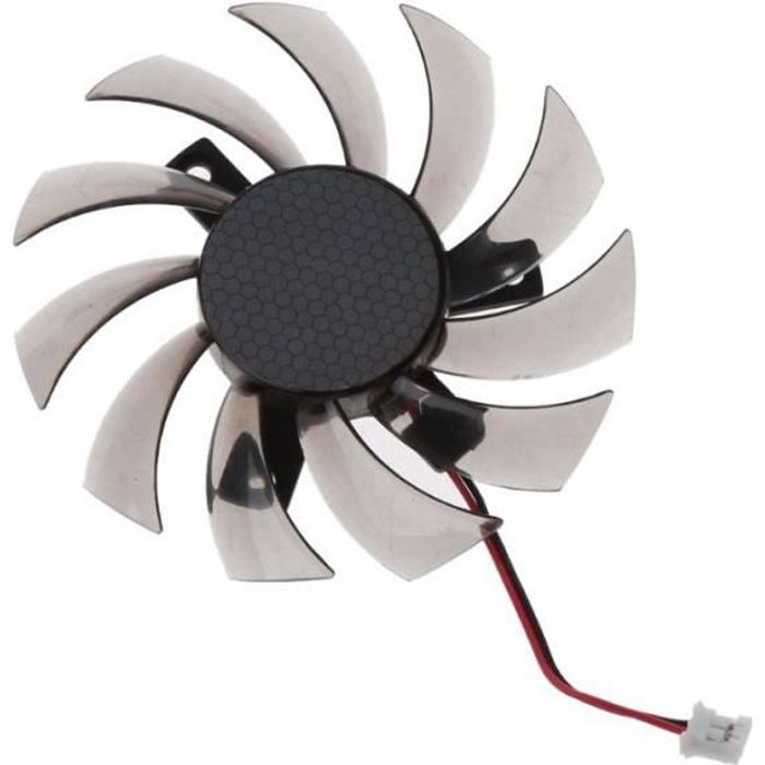 75mm PLD08010SS12H 2pin Fan de refroidisseur de Fan Graphique Ventilateur de refroidissement pour GTX 460 GTX560TI