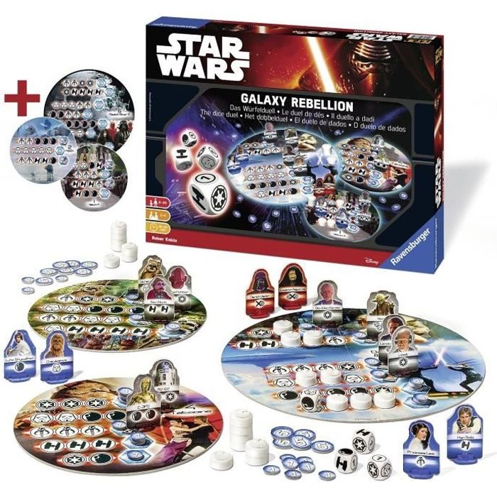 STAR WARS Jeux de Société Galaxy Rebellion - Disney