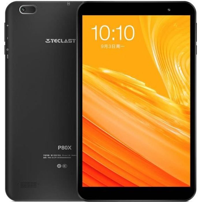 TECLAST P80X Tablette PC 2 Go + 32 Go 8 Pouces Android 9.0