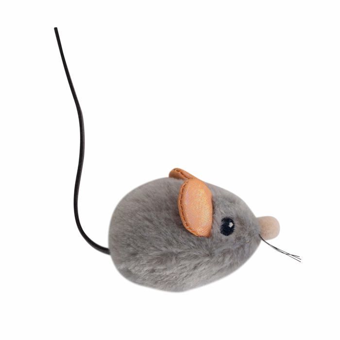 Comparer les prix de Peluche pour animal Petstages - 70377 - Jouet pour chat Squeak Squeak Mouse - en peluche/avec de l'herbe a chat - souris