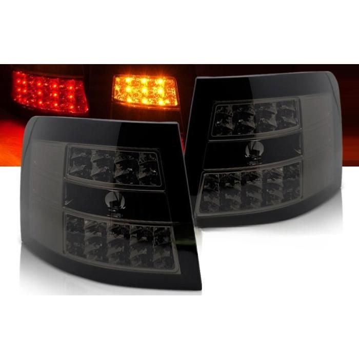 Paire De Feux Arriere Audi A6 C5 Break De 1997 A 2004 LED Rouge Et Blanc-40507986 - Auto