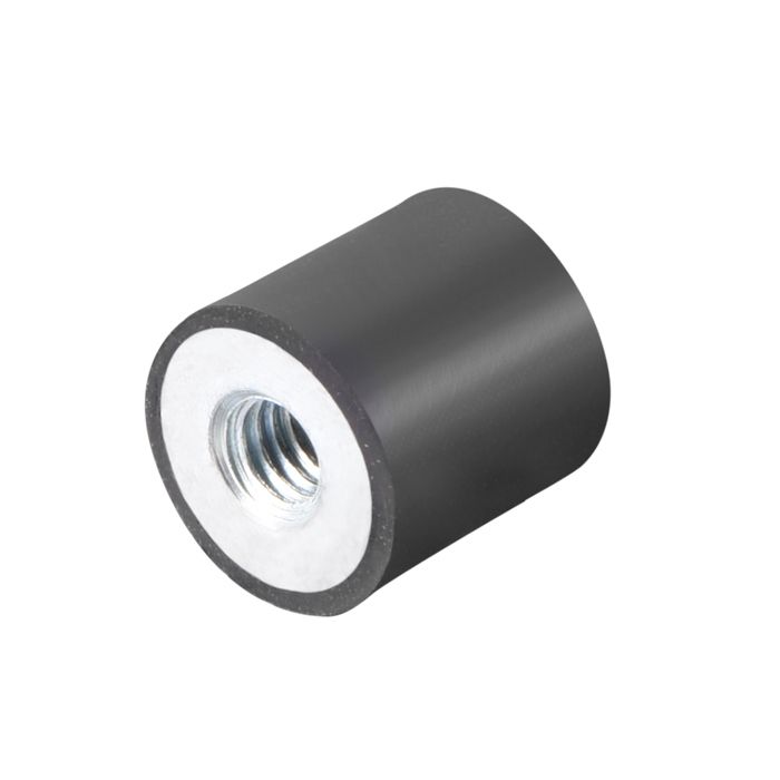 Lot De 8 Silentblocs Anti-Vibration M4x10mm - Support Caoutchouc 15x10mm Par Uxcell