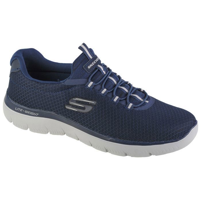 Skechers Baskets Homme - Bleu marine - Skechers Summits