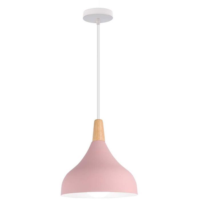 Lustre Suspension Créative Moderne E27 Rose Éclairage Intérieur Cuisine Restaurant Chambre