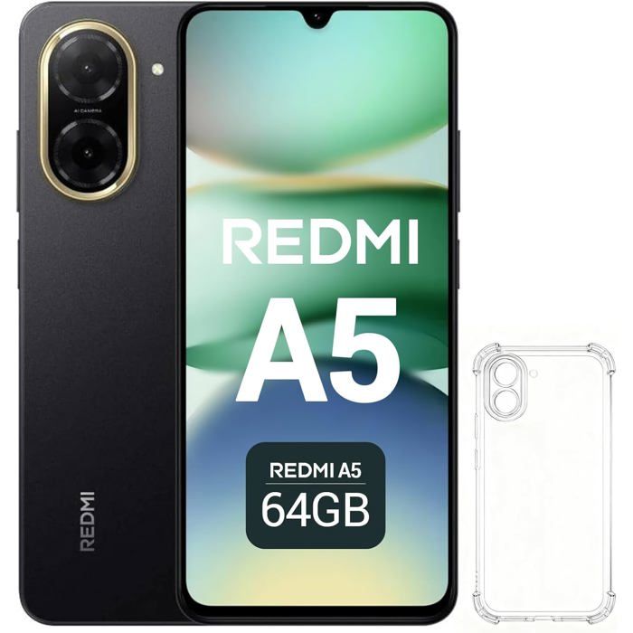 Xiaomi Redmi A5 64 Go Noir - vue 10
