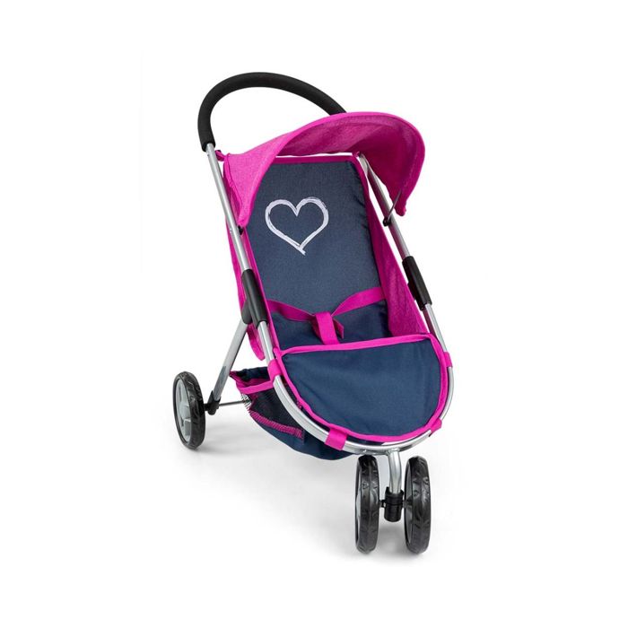 Poussette poupée - MILLY MALLY - 5901761128161 - châssis métal - canopy pliable - roues mousse EVA