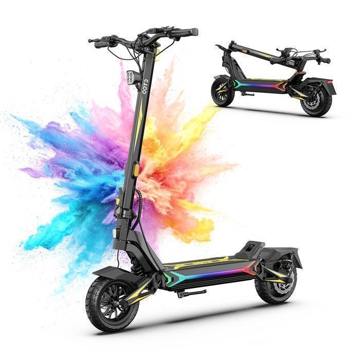 OOTD-SR1 Trottinette électrique pliable 1400 W batterie 48 V 20 Ah automaton de 70 km châssis en alliage daluminium