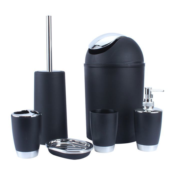 Ensemble de salle de bain 6 pièces de style européen - ARAMOX - Accessoires de salle de bain - Style minimaliste