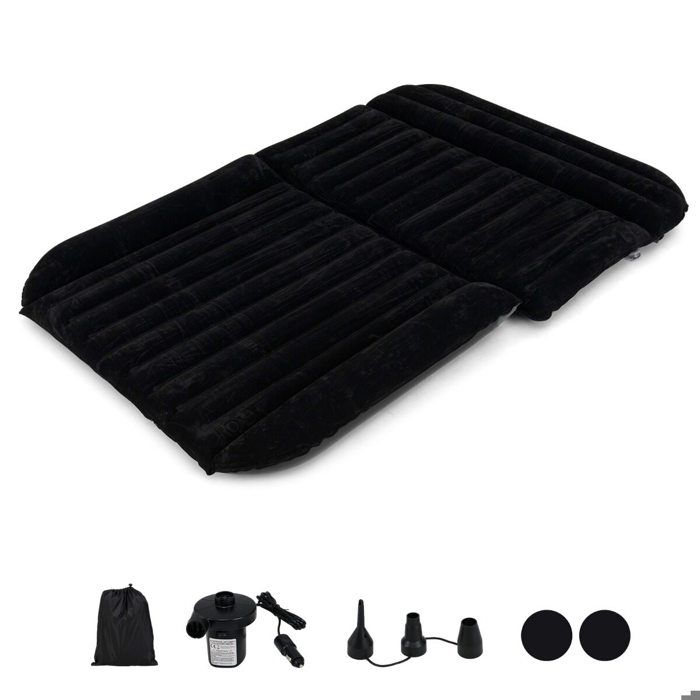 190 x 130 x 15 cm matelas gonflable voiture double face pour camping et road trip adapté SUV MPV minivan