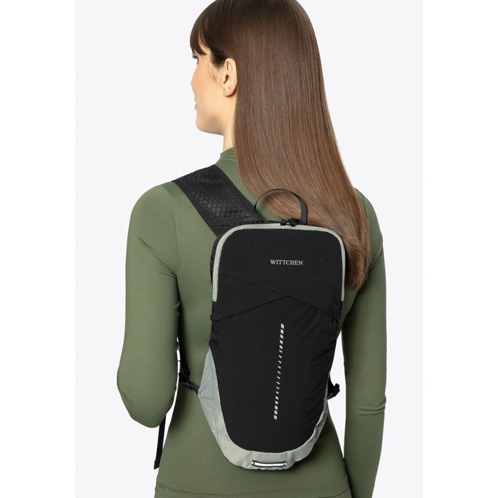 Sac à dos de sport Wittchen pour homme petit modèle en nylon noir.