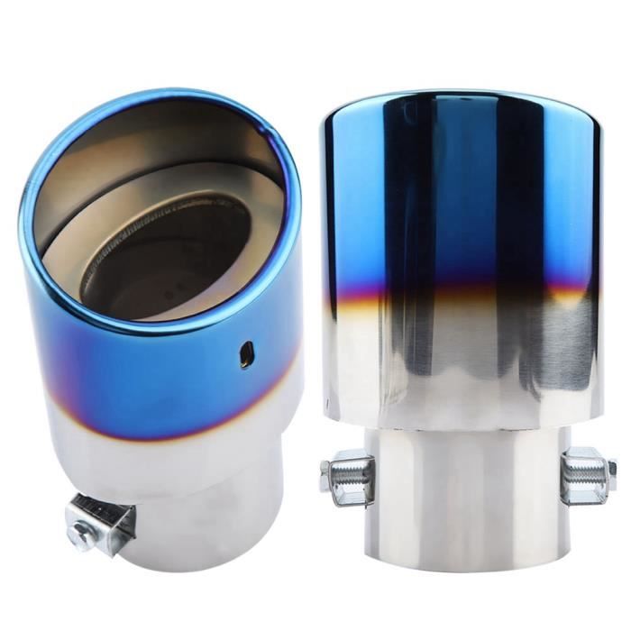 Silencieux Bmw Embout Tuyau De Sortie Pot D'échappement 69mm Diamètre Intérieur Acier Inoxydabl Insonorisant Voiture