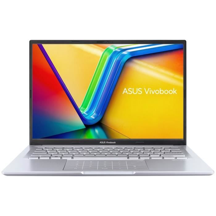 PC Portable ASUS VivoBook 14 S1405  Win 11 – 14 WUXGA – AMD Ryzen 5 7430U – RAM 16Go – 512Go SSD