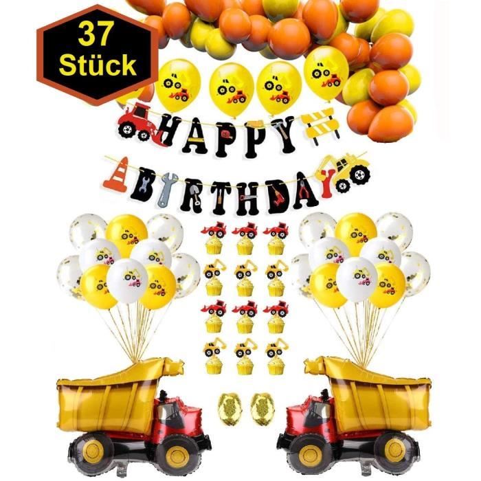 Kit De Chantier Xxl 37 Pieces Decoration D Anniversaire Excavatrice Bob Bricoleur Confettis 00 Cdiscount Beaux Arts Et Loisirs Creatifs