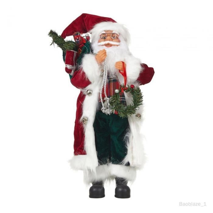 Figurines De Père Noël Debout, Poupée De Père Noël, Accessoires Photo