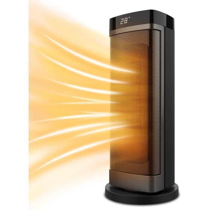 Radiateur Soufflant Professionnel 9 KW - 3 Niveaux Chauffage + Thermostat - Pour Chantier, Atelier, Garage - 400V
