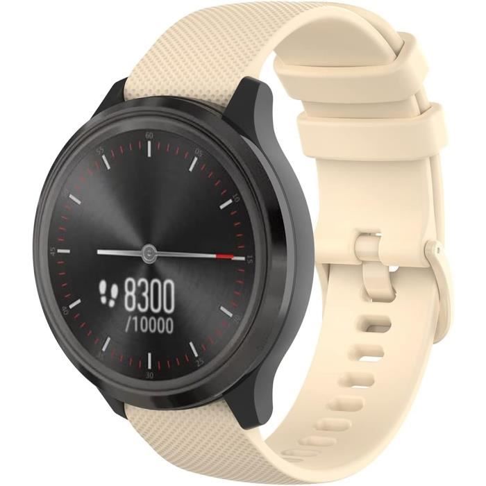 18mm Quick Release Stainless Steel Watch Band - Compatible With Garmin Vivoactive 4S/Venu 2S/Forerunner 255s