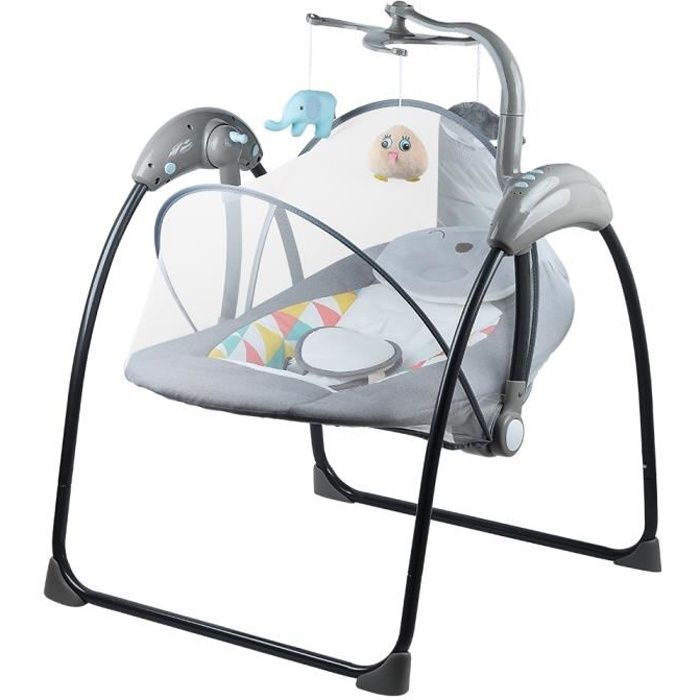 Balancelle Bebe Electrique Compacte Confort 5 Vitesses 1 Moustiquaire Cdiscount Puericulture Eveil Bebe