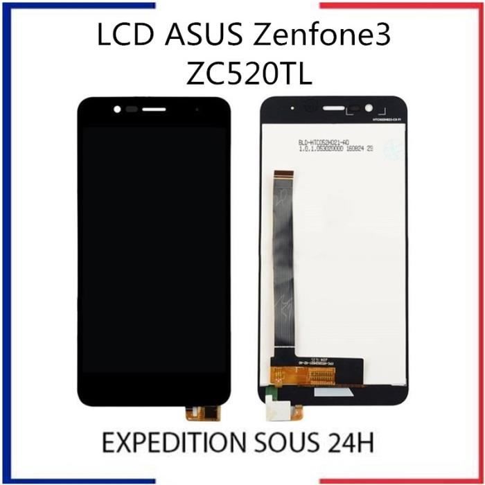 Ecran LCD Pour ASUS ZENFONE 3 MAX ZC520TL X008D NOIR Vitre Tactile