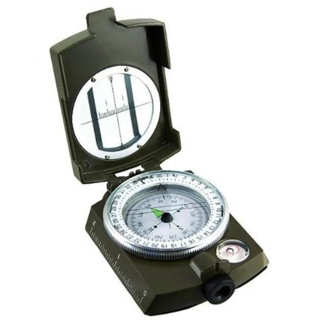 Boussole Militaire à Visée – Compas D’Orientation Robuste Et