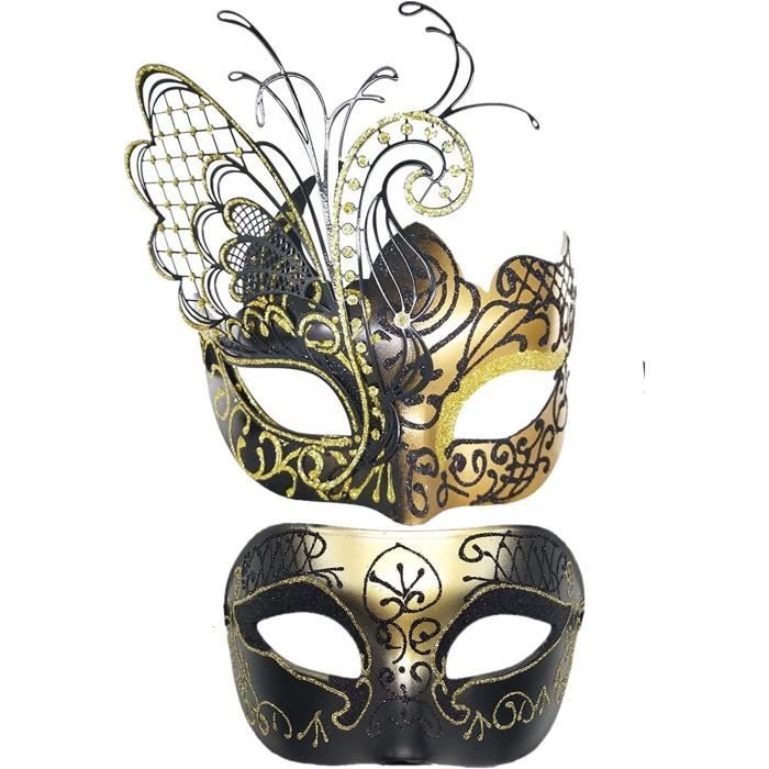 K San Roman Mascarade Masque Homme Masque Vennitien Masque de Boule de  Noces Mardi Gras Masque #yogu