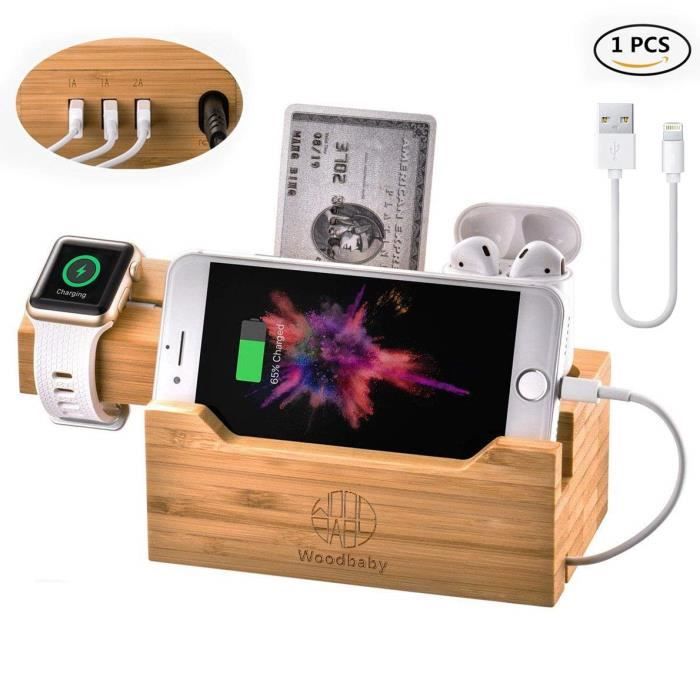 Station de charge 3 en 1 pour Apple Watch Ipad Pro Câble de station  d'accueil de charge pour iPhone 3 Support de charge pour organis - Cdiscount