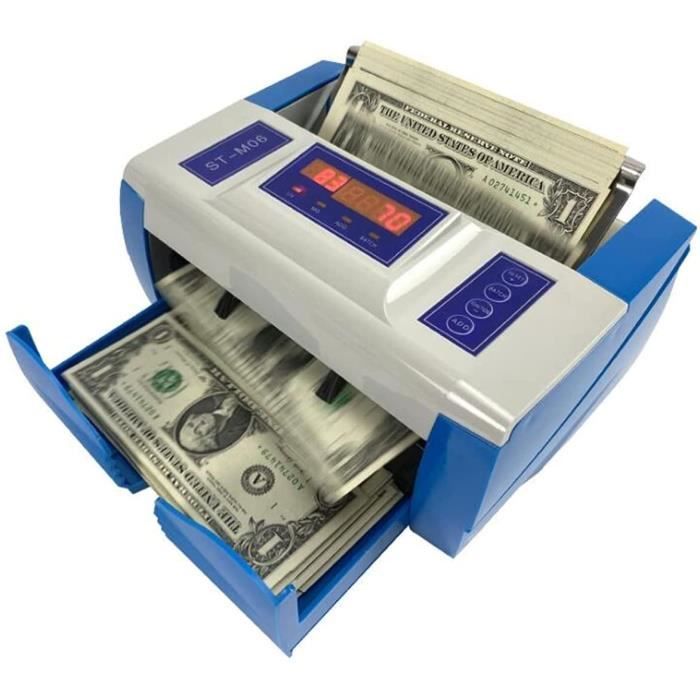 Détecteur De Faux Billets Portable - Compteuse Et Vérificatrice Avec UV Et Magnétique - Pour Commerces, Supermarchés, Banques