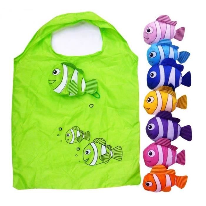 4 Sacs Fourre-tout Pliables VOLUMOON - 38x60cm, Polyester, Réutilisables, Pour Courses, Voyage, Quotidien