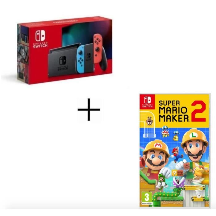 CONSOLE NINTENDO SWITCH + SUPER MARIO MAKER 2