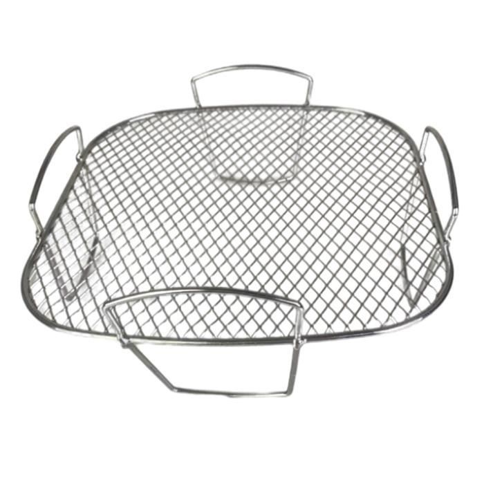 Pinces De Cuisine En Silicone Et Acier Inox - 21cm Pour Friteuse, Barbecue, Four