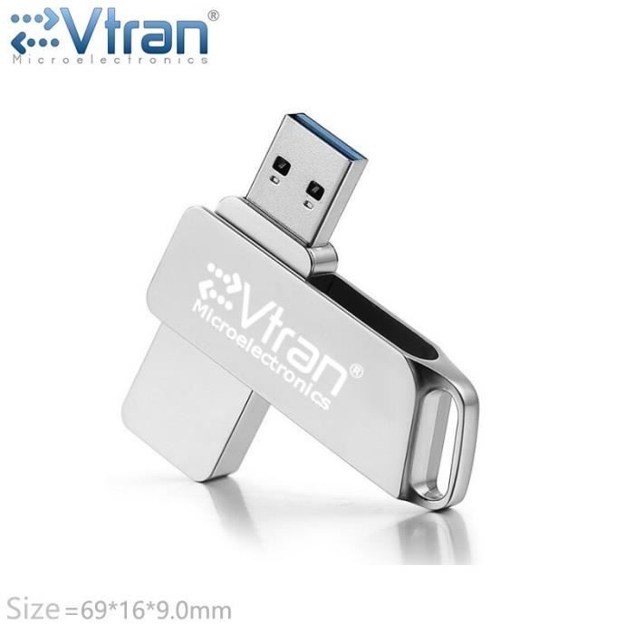 Clé USB,MINI clé USB 3.1 SSD MLC en métal,support à mémoire