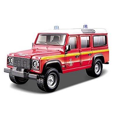 Land Rover Defender 110 6x6 Pompier - ADM 1/43 équipement SAIREP CFFM